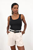 Siyah U Yaka Basic Atlet 16864