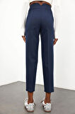 Lacivert Flatolu Pantolon 5113