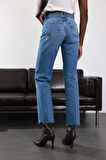 Mavi Straight Fit Yıkamalı Jean 103