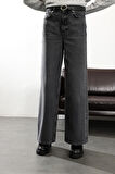 Füme Yüksek Bel Wide Leg Jean 