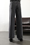 Füme Yüksek Bel Wide Leg Jean 