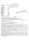 18W Beyaz Led Bant Armatür Amber Işık 2 Adet