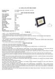 50W Led Projektör Beyaz Işık
