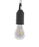 10W USB Şarjlı Askılı - 4 Kademeli Led Ampul 3200K - Sarı Işık
