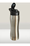 Paslanmaz Çelik Matara Suluk 550 ml Sporcu Kapak