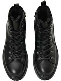 LUMBERJACK ESTEVES 3PR SİYAH HAKİKİ DERİ COMFORT CASUAL POSTAL BOT