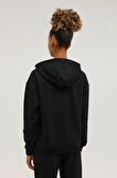 A10145065408010 101450654 Wl Mabel 18Es120 3Pr Lumberjack Kadın Sweat SİYAH