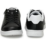 U.S.POLO ASSN COSTA 4FX SİYAH BEYAZ COMFORT CASUAL ANATOMİK SPOR AYAKKABI