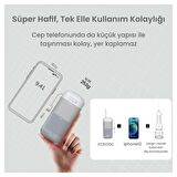 NPO Nicefeel FC5170 Mini Taşınabilir,Şarjlı,Masajlı, Diş Teli/Protez Bakım ve Profesyonel Ağız Duşu
