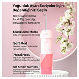 NPO Nicefeel FC5170 Mini Taşınabilir,Şarjlı, Diş Teli/Protez Bakım ve Profesyonel Ağız Duşu-Pembe