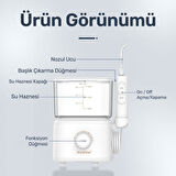 NPO Nicefeel FC180 Profesyonel 600ml Diş Teli/Protez Bakım ve Ağız Duşu-Beyaz