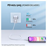 NPO CTL12 60W 1.2m TPE Type-C to Lightning Hızlı Şarj ve Data Kablosu 3 Adet