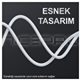 NPO UTC12 60W 1.2m TPE USB to Type-C Hızlı Şarj ve Data Kablosu 4 Adet