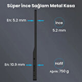NPO NPM6T 15.6" IPS FHD 5ms 60Hz Type-C Telefon&Oyun Konsolu Uyumlu Dokunmatik Taşınabilir Monitör