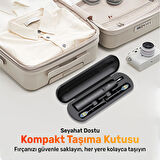 NPO Nicefeel X610-Z Dakikada 40000 Titreşim, Şarjlı Sonic Profesyonel Diş Fırçası-Siyah