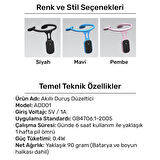 NPO ADD01M Şarjlı Titreşimli Otomatik Hatrlatıcı,Kamburluk Giderici Ergonomik Akıllı Duruş Düzeltici