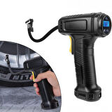 NPO HP03 150PSI 3600Mah Şarjlı Led Işıklı LCD Ekranlı Çok Amaçlı Taşınabilir Dijital Hava Pompası