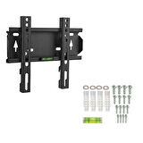 Bestoclass Premium Product Awox 3282 32" Slim HD LED  Sabit Duvar Tipi Tv Askı Aparatı ( Kademeli ve Aşağı,Yukarı,Yatay Hareket Özellikli)