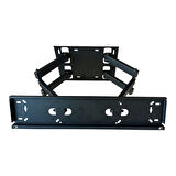 Bestoclass LG 50LF650V Çift kollu Hareketli Tv askı aparatı - Pratik ve Dayanıklı TV Montajı için İdeal Çözüm