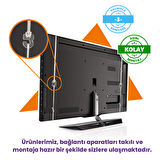 Bestoclass  Samsung 50Q60D Tv Ekran Koruyucu Düz (Flat) Ekran
