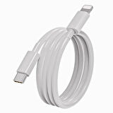 Apple Uyumlu 20W Şarj Adaptorü Type-C Başlık + Type C to Lightning Kablo- Yüksek Kalite - 20W Power Adapter