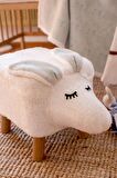 Dekoratif Puf/Tabure Fluffy Zoo Bunny