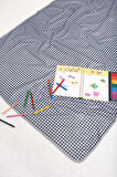 Proof Etkinlik Ortusu Dama Denim 140x140 cm