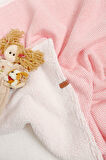 Pouf Bebek BATTANiYE 80x100 cm Alize Pembe