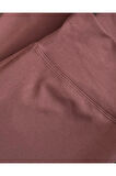 ALYA UNDERWEAR Büyük Beden Tayt Dalgıç Kumaş Yüksek Bel ( Kahverengi, 2xl)