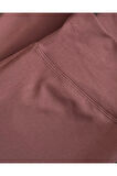 ALYA UNDERWEAR Toparlayıcı Yüksek Bel Kadın Günlük Spor Rahat Parlak Tayt ( Kahverengi, Xl )