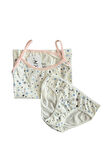 ALYA UNDERWEAR Kız Çocuk Baskılı Ip Askılı Atlet Ve Slip Takımı