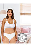 ALYA UNDERWEAR Kadın Pamuklu Külot Basic Slip Renkli 10'lu Paket Yüksek Bel Iç Çamaşırı ( Multicolor-x35)