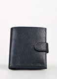 Fabrika Lacivert Erkek 9x11x2 cm Deri Cüzdan Frk 314 Flt