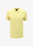 Fabrika Düz Açık Sarı Erkek Polo T-Shirt LEGOLAS Y