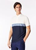 Lacivert Erkek Polo Yaka Regular Fit Polo T-Shirt FC4SM-TST 0758