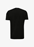 Fabrika Bisiklet Yaka Düz Siyah Erkek T-Shirt F4SM-TST 0740