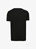 Fabrika Bisiklet Yaka Düz Siyah Erkek T-Shirt F4SM-TST 0717