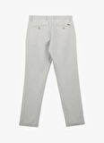Lastikli Bel Dar Paça Gri Erkek Chino Pantolon FC4SM-PNT 0783