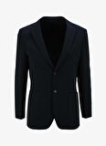 Fabrika Slim Fit Lacivert Erkek Düz Ceket F4SM-CKT 0951