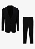 Fabrika Normal Bel Slim Fit Lacivert Erkek Takım Elbise F4SM-TKM 0361