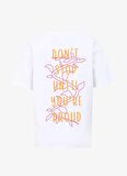 Fabrika Beyaz Kadın Bisiklet Yaka Basic T-Shirt F4SL-TST0722