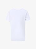 Fabrika Beyaz Kadın Bisiklet Yaka Basic T-Shirt F4SL-TST0912