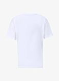 Fabrika Beyaz Kadın Bisiklet Yaka Basic T-Shirt F4SL-TST0911