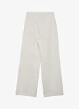 Fabrika Kırık Beyaz Kadın Bol Kesim Pantolon F4SL-PNT0229