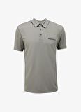 Gri Erkek Polo T-Shirt D4SM-TST3247