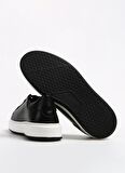 Fabrika Siyah Erkek Deri Sneaker JAROD