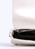 Fabrika Krem Kadın 19x12x7 cm Çapraz Çanta MAT-TIGLA