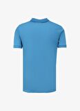 Discovery Expedition Mavi Erkek Polo Yaka Basic Polo T-Shirt D4SM-TST3248