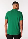 Yeşil Erkek Loose Fit Polo T-Shirt D4SM-TST3248