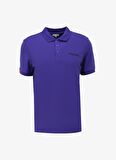 Mor Erkek Basic Polo T-Shirt D4SM-TST3248